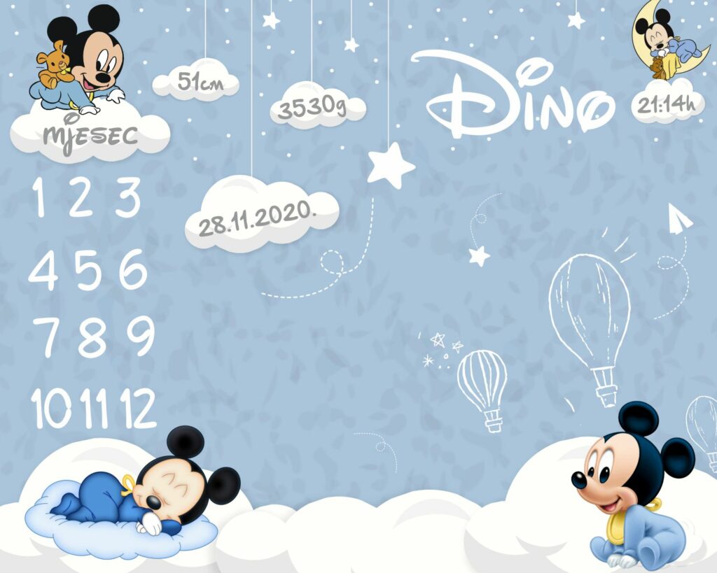 Mickey u oblacima
