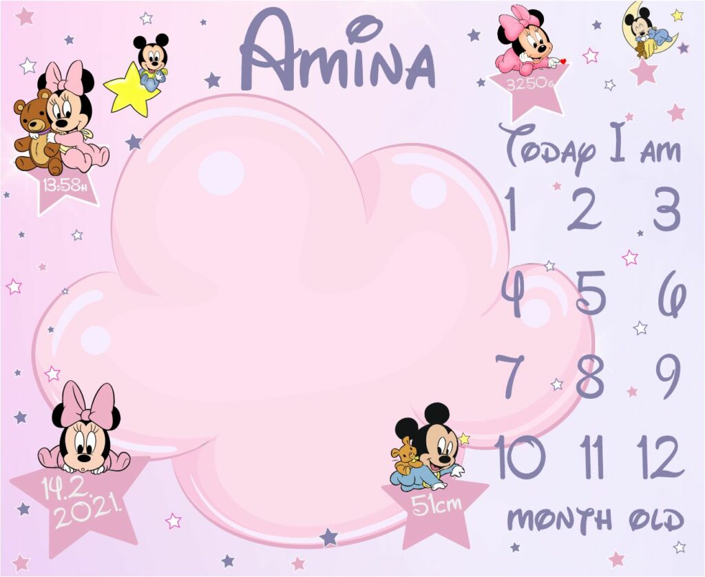 Minnie i pastelni oblak