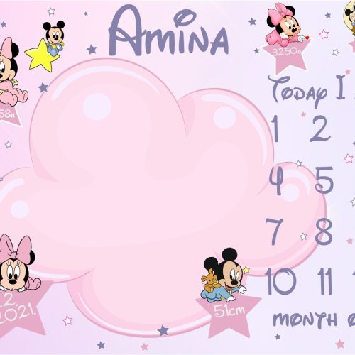 Minnie i pastelni oblak