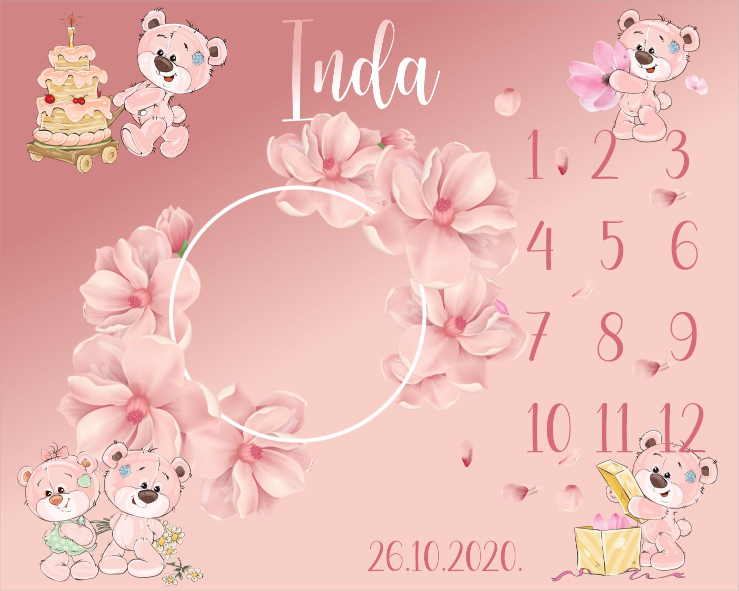 Mede i cvijetni vijenac