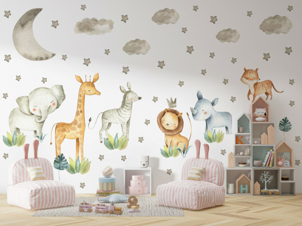 Jungle Animals XL