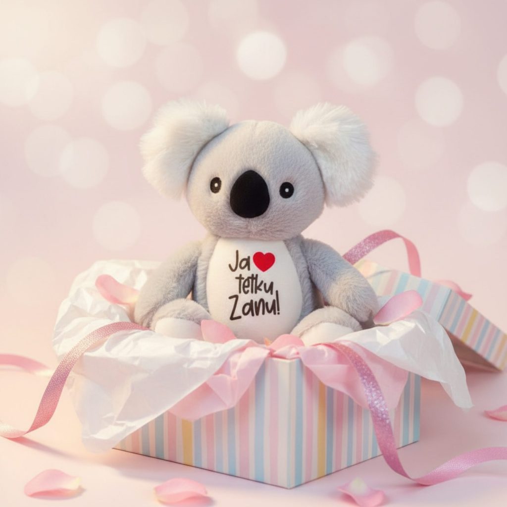 Personalizirani Plišanac Siva Koala