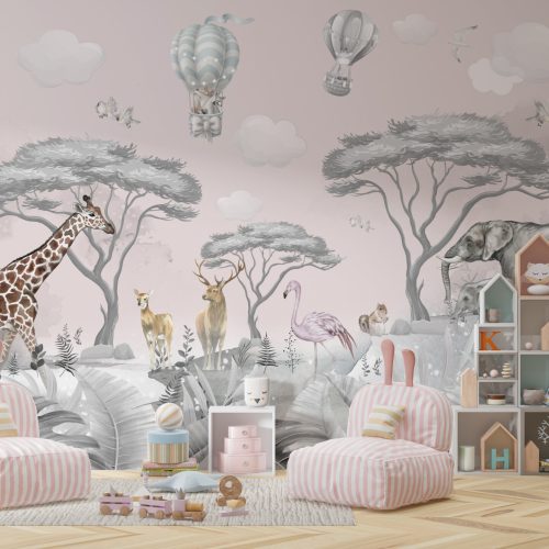 Tapeta: Pink Safari