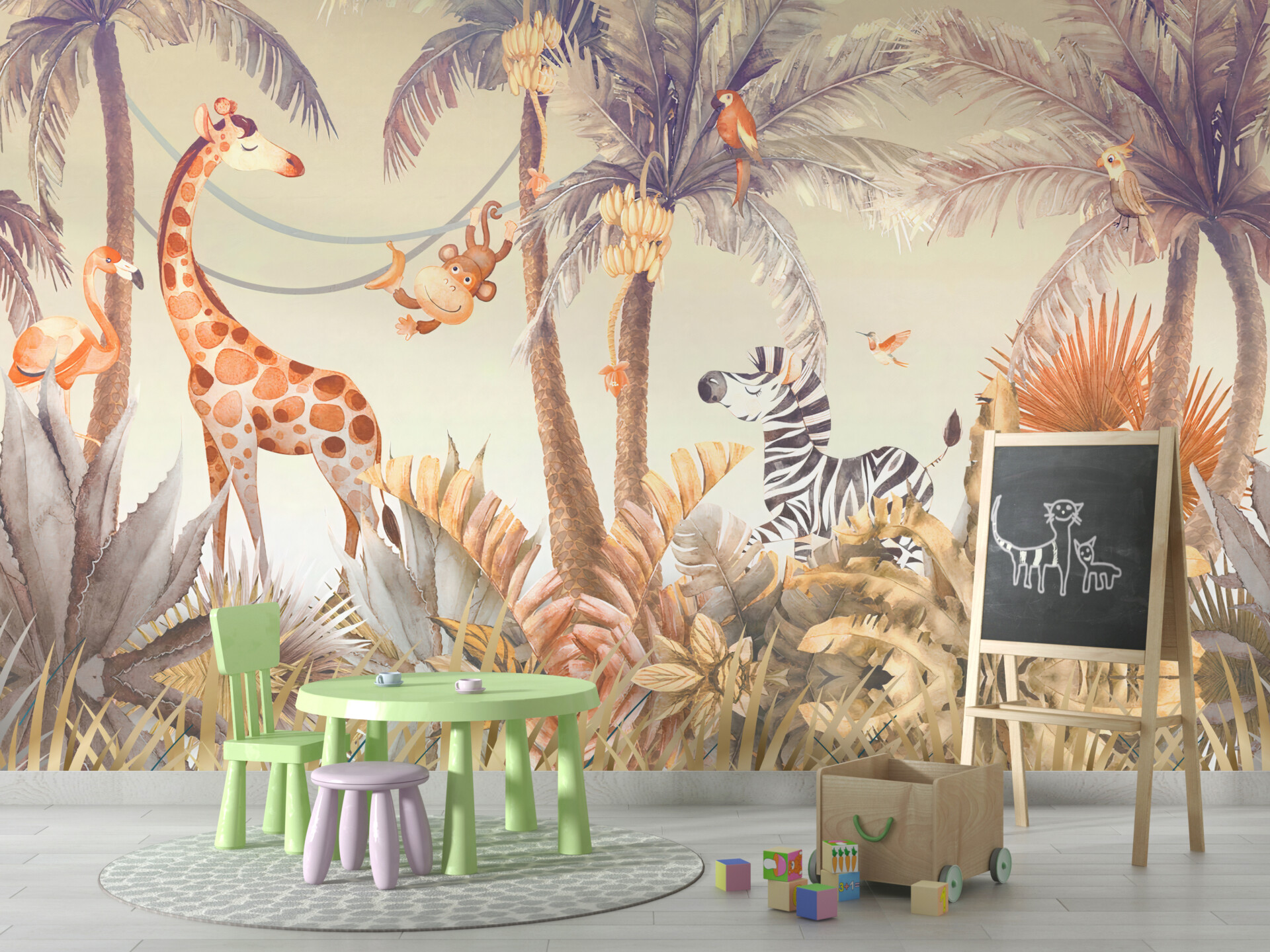 Tapeta: Zlatni safari