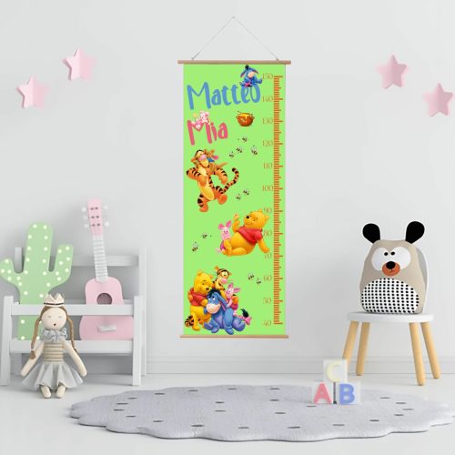 Visinomjer Winnie The Pooh -zeleni