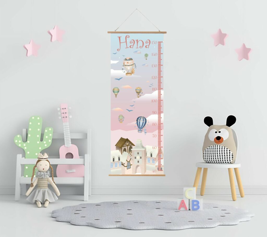 Visinomjer Baloni Pink