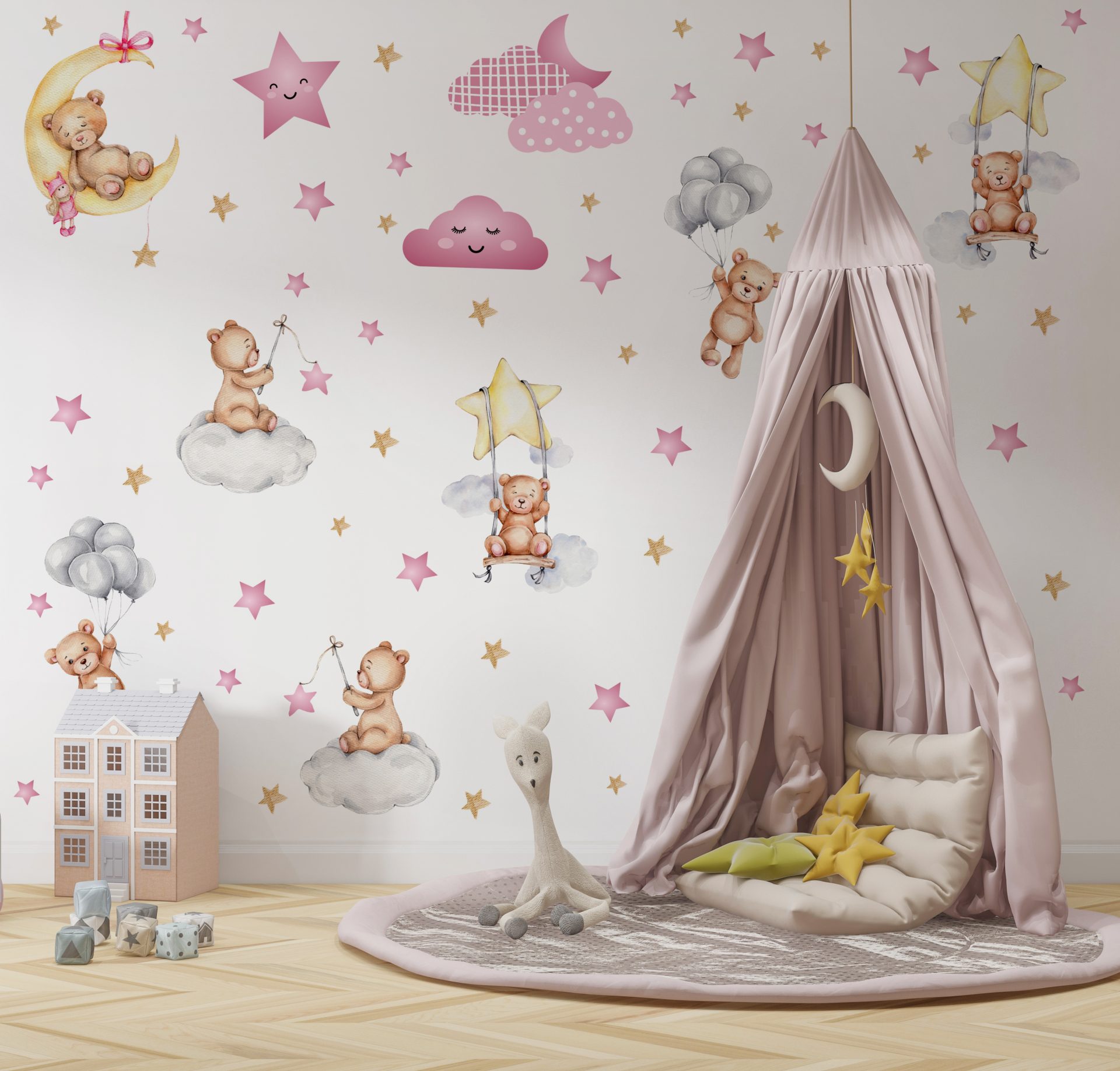 Mede - žute rozi detalji